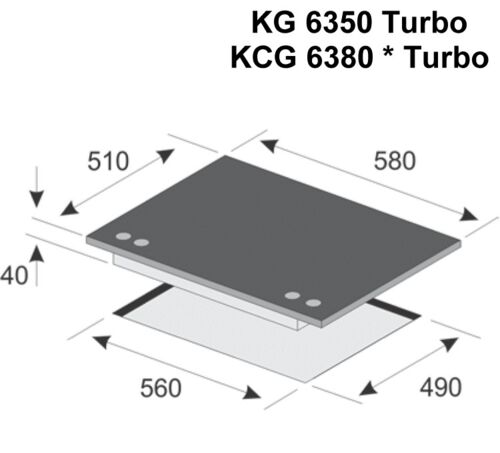 Варочная панель Kaiser KG 6350 Turbo